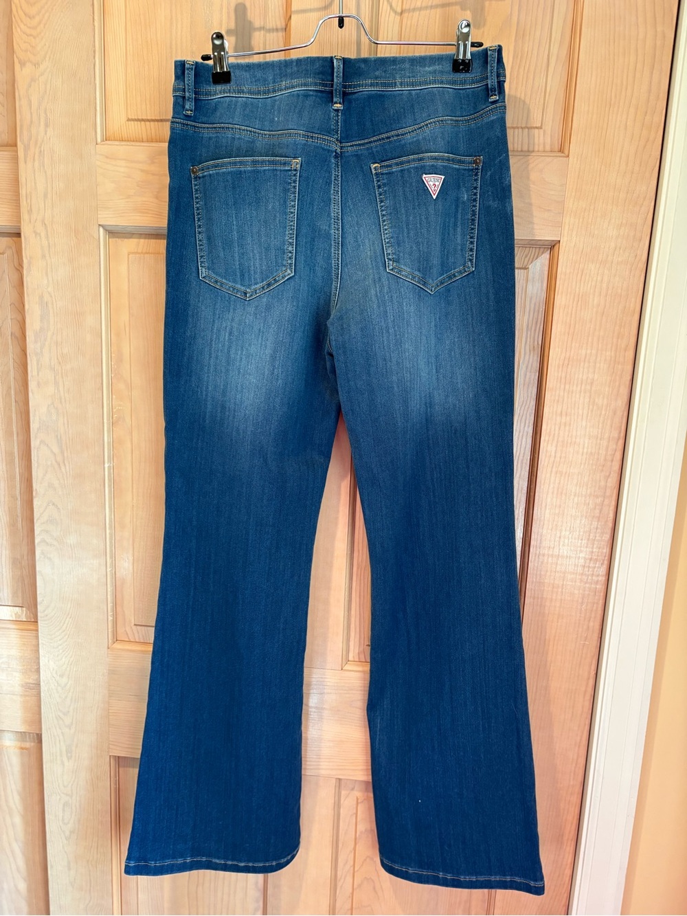 Guess Women's Blue Bootcut Jeans Sz. 31 x 32 NEW High Rise